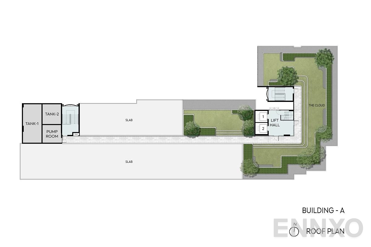 แปลนชั้น 9th FLOOR PLAN ของโครงการ แอสปาย รัชโยธิน