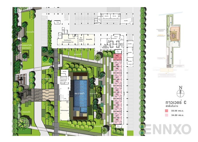 แปลนชั้น G Floor ของโครงการ ลุมพินี พาร์ค เพชรเกษม 98