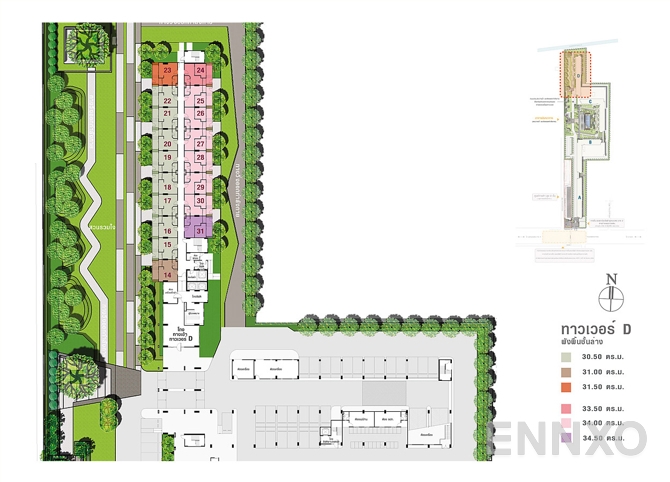 แปลนชั้น G Floor ของโครงการ ลุมพินี พาร์ค เพชรเกษม 98
