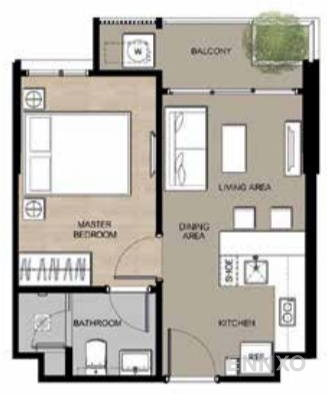 รูปแปลนห้อง 1A-1T ของโครงการ Mori Haus
