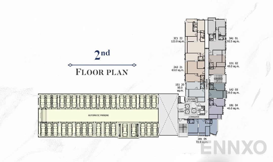 แปลนชั้น 01_MasterPlan_2nd ของโครงการ ศุภาลัย พรีเมียร์ สามเสน - ราชวัตร